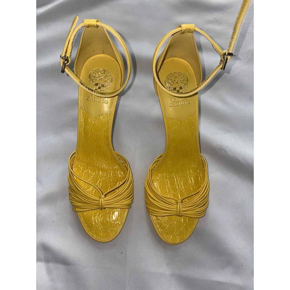 NEW Vince Camuto Blaine stiletto sandals with a knotted strappy design | sz 10 - Picture 14 of 15